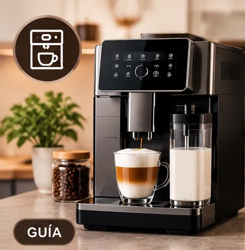 Cómo elegir cafetera superautomática: presión, molinillo y leche